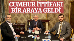 Cumhur İttifakı, bir araya geldi