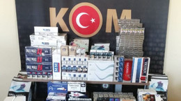 Kocaeli’de bir iş yeri ve depoda binlerce makaron ele geçirildi