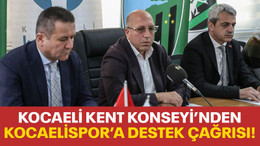 Kocaeli Kent Konseyi’nden Kocaelispor’a destek çağrısı!