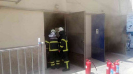 Patlayan trafo yangın çıkardı