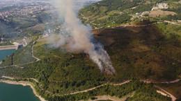 Yuvacık’ta yangın!