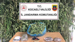 4 Kilo 825 gram esrar ele geçirildi