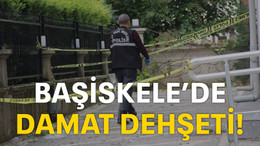 Başiskele'de damat dehşeti!
