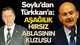Süleyman Soylu’dan Lütfü Türkkan’a sert tepki: Aşağılık, hırsız, ablasının kuzusu...
