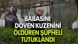 Babasını döven kuzenini öldüren şüpheli tutuklandı