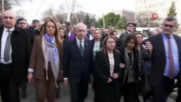 Kılıçdaroğlu, Adalet Bakanlığına yürüdü