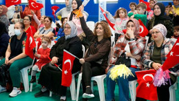 Büyükakın Voleybol Turnuvası'nda heyecana ortak oldu