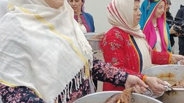 Kazlar çevrildi, gelenek yaşatıldı