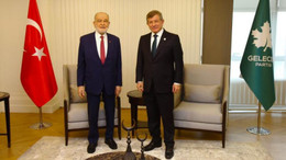 Karamollaoğlu'ndan Davutoğlu'na ziyaret!