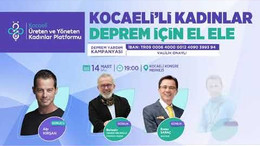 Kocaelili kadınların depremzedeler için başlattığı, Alp Kırşan'ın sunacağı kampanyaya bağış yağıyor...