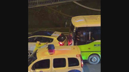 Kocaeli plakalı halk otobüsü, İstanbul'u birbirine kattı
