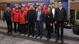 Büyükakın, arama-kurtarma ekipleriyle iftarda bir araya geldi