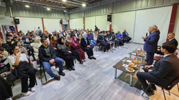 Sadettin Hülagü, Gölcüklü gençlerle buluştu
