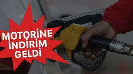 Motorine indirim geldi