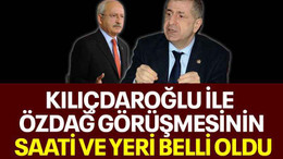 Kılıçdaroğlu ile Özdağ görüşmesinin saati ve yeri belli oldu