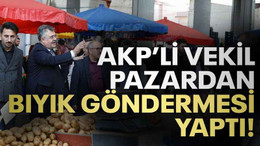 AKP’li vekil pazardan, bıyık göndermesi yaptı!
