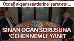 Akşam saatlerine işaret etti... Özdağ'dan Sinan Oğan sorusuna cehennemli yanıt!