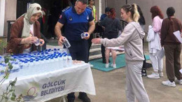 BAŞKAN SEZER SINAVA GİREN ÖĞRENCİLERE BAŞARILAR DİLEDİ