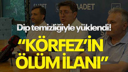 Dip temizliğiyle yüklendi! “Körfez’in ölüm ilanı”