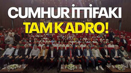 Cumhur İttifakı tam kadro!