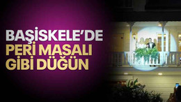 Başiskele'de peri masalı gibi düğün