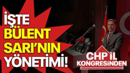 İşte Bülent Sarı’nın yönetimi!