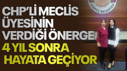 CHP’li meclis üyesinin verdiği önerge 4 yıl sonra hayata geçiyor