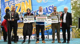Sazan tutma yarışmasında dereceye girenler belli oldu