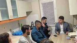 İYİ Partili başkan öğrenci evlerine gitti