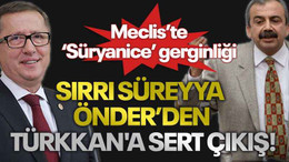 Meclis’te ‘Süryanice’ gerginliği, Sırrı Süreyya Önder’den Türkkan'a sert çıkış!