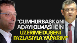 Özel: Cumhurbaşkanı adayı olması için üzerime düşeni fazlasıyla yaparım