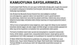 CHP'den 'Burcu Köksal' açıklaması