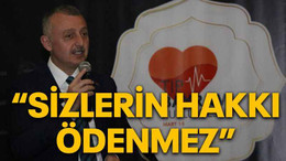 Büyükakın’dan sağlık çalışanlarına “Sizlerin hakkı ödenmez”