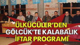 Ülkücüler’den Gölcük’te kalabalık iftar programı