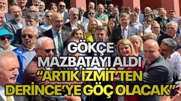 Gökçe, mazbatayı aldı “Artık İzmit’ten Derince’ye göç olacak”