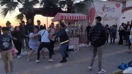 Köpek sevme kavgası karakolda bitti