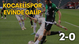 Kocaelispor evinde galip 2-0