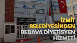 İzmit belediyesinden bedava diyetisyen hizmeti