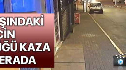 17 yaşındaki gencin öldüğü kaza kamerada