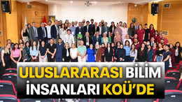 Uluslararası bilim insanları KOÜ’de
