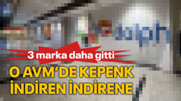 3 marka daha gitti, O AVM’de kepenk indiren indirene