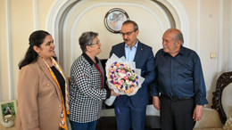 Yavuz Çifti, Şehidimizin annesini ziyaret etti