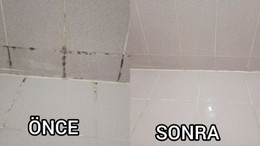 Fayans aralarını pırıl pırıl yapıyor! Derz aralarında oluşan küfü yok etme tekniği