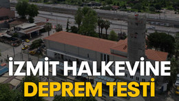 İzmit halkevine deprem testi