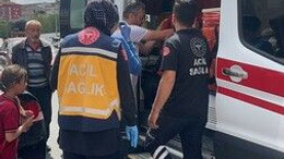 Nevşehir'de ticari taksinin çarptığı küçük çocuk, ambulanstan kaçtı