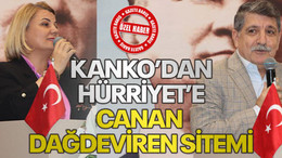 Kanko’dan Hürriyet’e Canan Dağdeviren sitemi