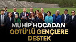 Muhip Hocadan ODTÜ'LÜ gençlere destek