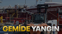 Gemide yangın