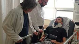 Genel Sekreter Vekili Aydınlık'tan feci kazada yaralananlara ziyaret!
