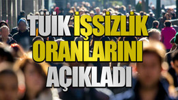 TÜİK işsizlik oranlarını açıkladı